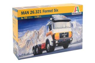 MAN 26.321 FORMEL SIX (Italeri 1:24)