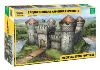 Medieval Stone Fortress (RR) (Zvezda 1:72)