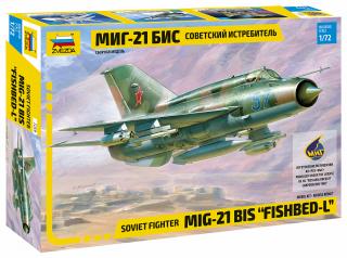 MIG-21 BIS Soviet Fighter (Zvezda 1:72)