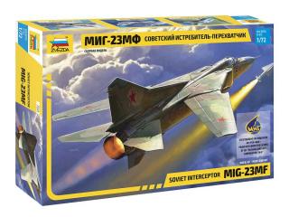 MIG-23 MF Soviet Interceptor (Zvezda 1:72)