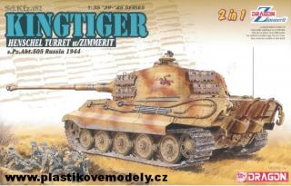 Model kit tank 6840 - Sd.Kfz.182 Kingtiger (Dragon 1:35) > 1:35