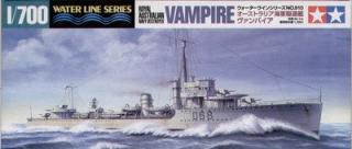 Navy Destroyer Vampire - Royal Australian Navy (Tamiya 1:700) > 1:700