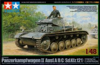 Panzer II Ausf.A-B-C French Camp. (Tamiya 1:48)