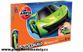 Quick Build auto J6021 - McLaren P1 - zelená (Airfix)