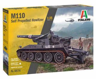 Samohybná houfnice M-110 (Italeri 1:35)