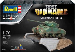 Set diorama Sherman Firefly (Revell 1:76)