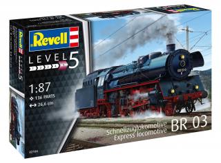 Standard express locomotive 03 class with tender (Revell 1:87)