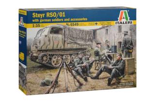 STEYR RSO/01 with GERMAN SOLDIERS (Italeri 1:35)