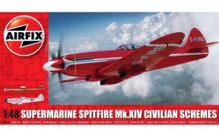 Supermarine Spitfire MkXIV Civilian Schemes (Airfix 1:48)