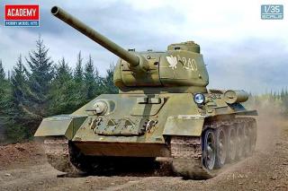 T-34/85 Ural Tank Factory No.183  (Academy 1:35)