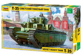 T-35 Heavy Soviet Tank (Zvezda 1:35)