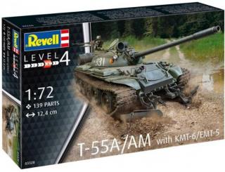 T-55A-AM with KMT-6-EMT-5 (Revell 1:72)