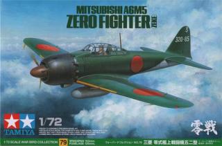 Tamiya Mitsubishi Zero A6M5 Fighter (Zeko) (Tamiya 1:72) > 1:72