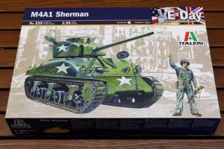 Tank M4 A1 SHERMAN (Italeri 1:35)