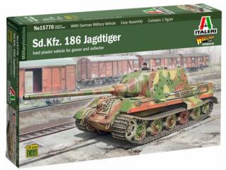 Tank Sd.Kfz. 186 Jagdtiger (Italeri 1:56)
