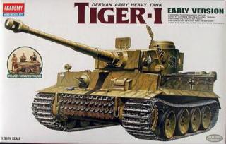 TIGER-I WWII TANK EARLY-EXTERIOR MODEL (1:35) > 1:35