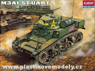 US M3A1 STUART LIGHT TANK (Academy 1:35)