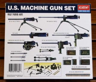 US MACHINE GUN SET (Academy 1:35)