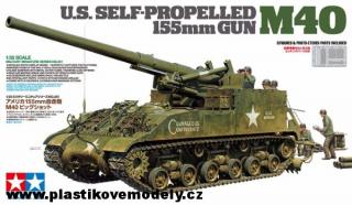 US Self-Propelled 155mm Gun - M40 (Tamiya 1:35)