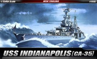 USS CA-35 Indianapolis (Academy 1:350) > 1:350
