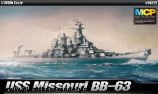 USS Missouri BB-63 (Academy 1:700) > 1:700