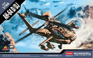 Vrtulník AH-64D/DJ (Academy 1:144)