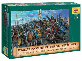 Wargames (AoB) figurky English Knights 100 Years War (Zvezda 1:72)