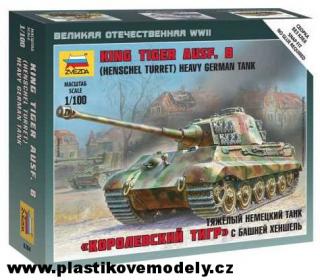 Wargames (WWII) 6204 - King Tiger Ausf. B - German heavy tank (Zvezda 1:100) > 1:100
