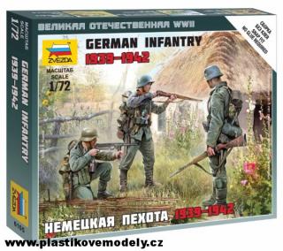 Wargames (WWII) figurky 6105 - German Infantry East Front 1941 (Zvezda 1:72) > 1:72
