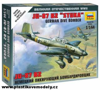 Wargames (WWII) Junkers JU-87 Stuka (Zvezda 1:144)