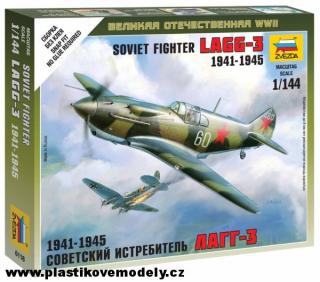 Wargames (WWII) letadlo 6118 - Soviet Fighter LaGG-3 (Zvezda 1:144) > 1:144