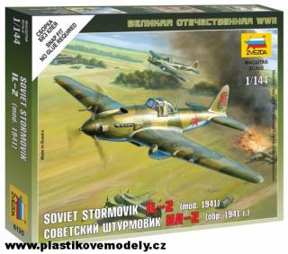 Wargames (WWII) letadlo 6125 - Ilyushin IL-2 Stormovik (Zvezda 1:144) > 1:144