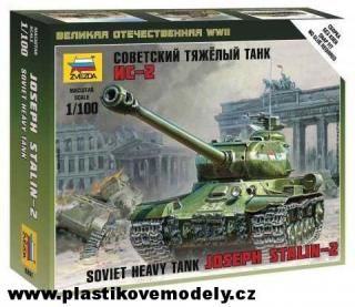 Wargames (WWII) tank IS-2 Stalin (Zvezda 1:100)