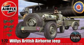 Willys Jeep, Trailer & 6PDR Gun (Airfix 1:72)