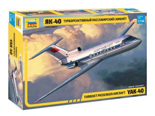 Yak-40 Regional Jet (Zvezda 1:144)