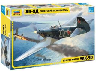 YAK-9 Soviet fighter (Zvezda 1:48)
