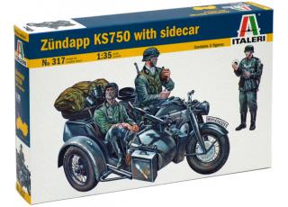 ZÜNDAPP KS750 with sidecar (Italeri 1:35)