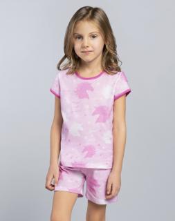 Dívčí pyžamo Jednorožec s kraťasy Roxi - Italian Fashion