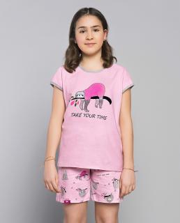Dívčí pyžamo s kraťasy Lalima - Italian Fashion