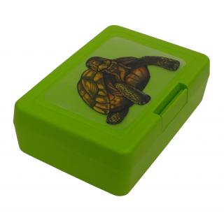 Plastový box - želva suchozemská (objem 0,9 l / 1,2 l)