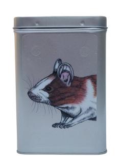 Plechová dóza - laboratorní myš (objem 1,5 l)