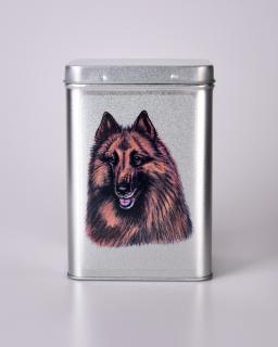 Plechová dóza - tervueren (objem 1,5 l)
