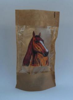 Zipový sáček - kůň Quarter horse (objem 500 ml)