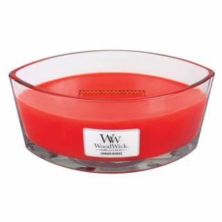 WoodWick lodička vonná svíčka Crimson Berries 454 g