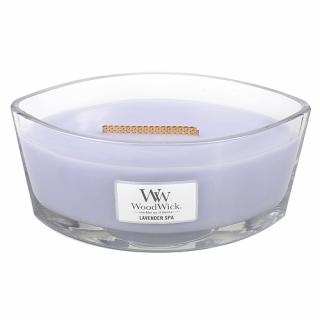 Woodwick lodička vonná svíčka Lavender spa 454 g