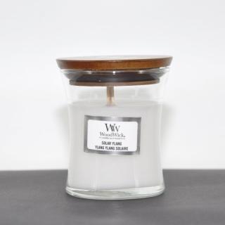 WoodWick malá vonná svíčka Solar Ylang (Sluneční ylang)