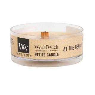 Woodwick Petite drobná svíčka 31 g At the beach (Na pláži)