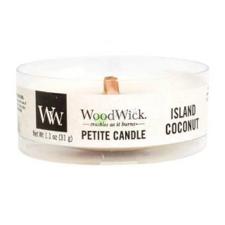 Woodwick Petite drobná svíčka 31 g Island Coconut