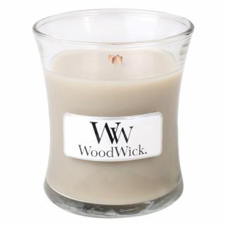 WoodWick svíčka oválná váza 275 g Kouř z cedrového dřeva (Wood smoke)