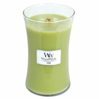 WoodWick svíčka oválná váza 609 g Kapradina (Fern)
